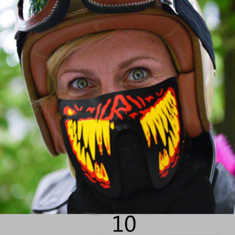 El Led Draad Halloween Pasen Rave Masker Lichtgevend Kostuum Masker Paas Decoraties