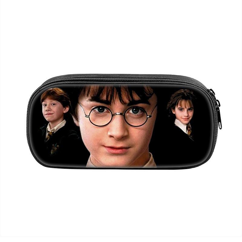 Harry Potter School Stationery Bag With Nylon Material For Students And Gift Use