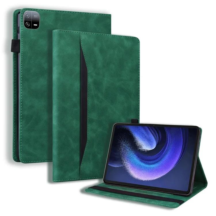 

Для Xiaomi Pad 6 Business Stand Wallet Case Чехол для планшета из искусственной кожи с петлей для карандаша