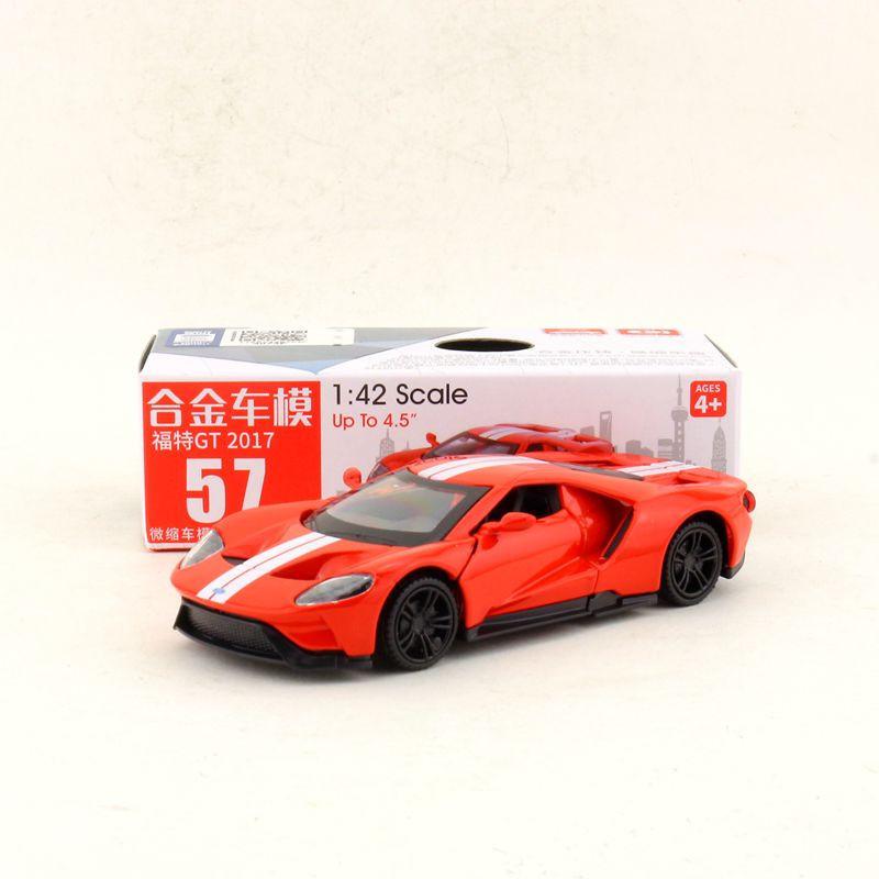 Ford Gt Alloy Car Model For Kids With Inertia Control And Open Doors