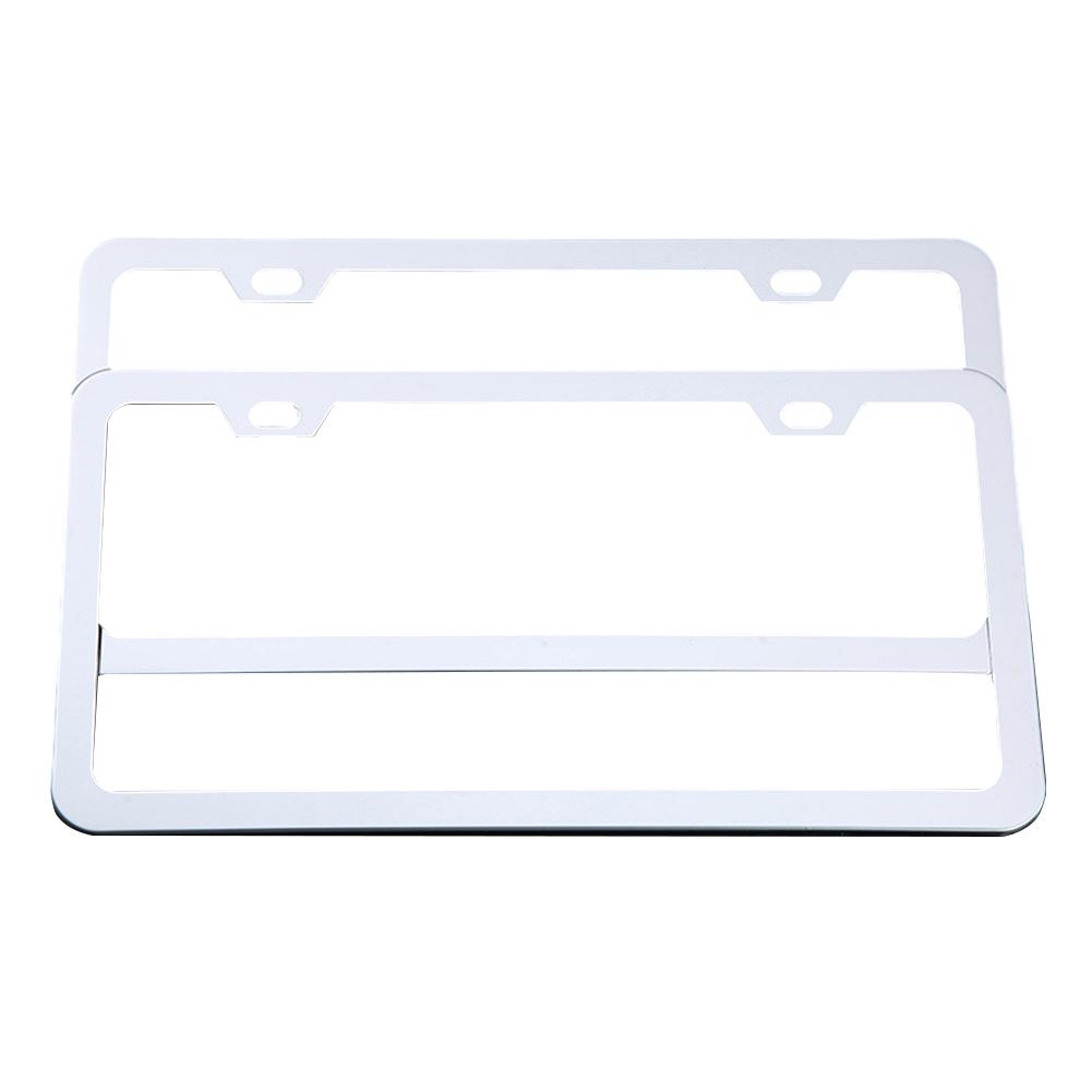 

2PCS License Plate Frames Universal License Plate Holder with Screws Accessories Car Exterior Accessories for US Vehicles