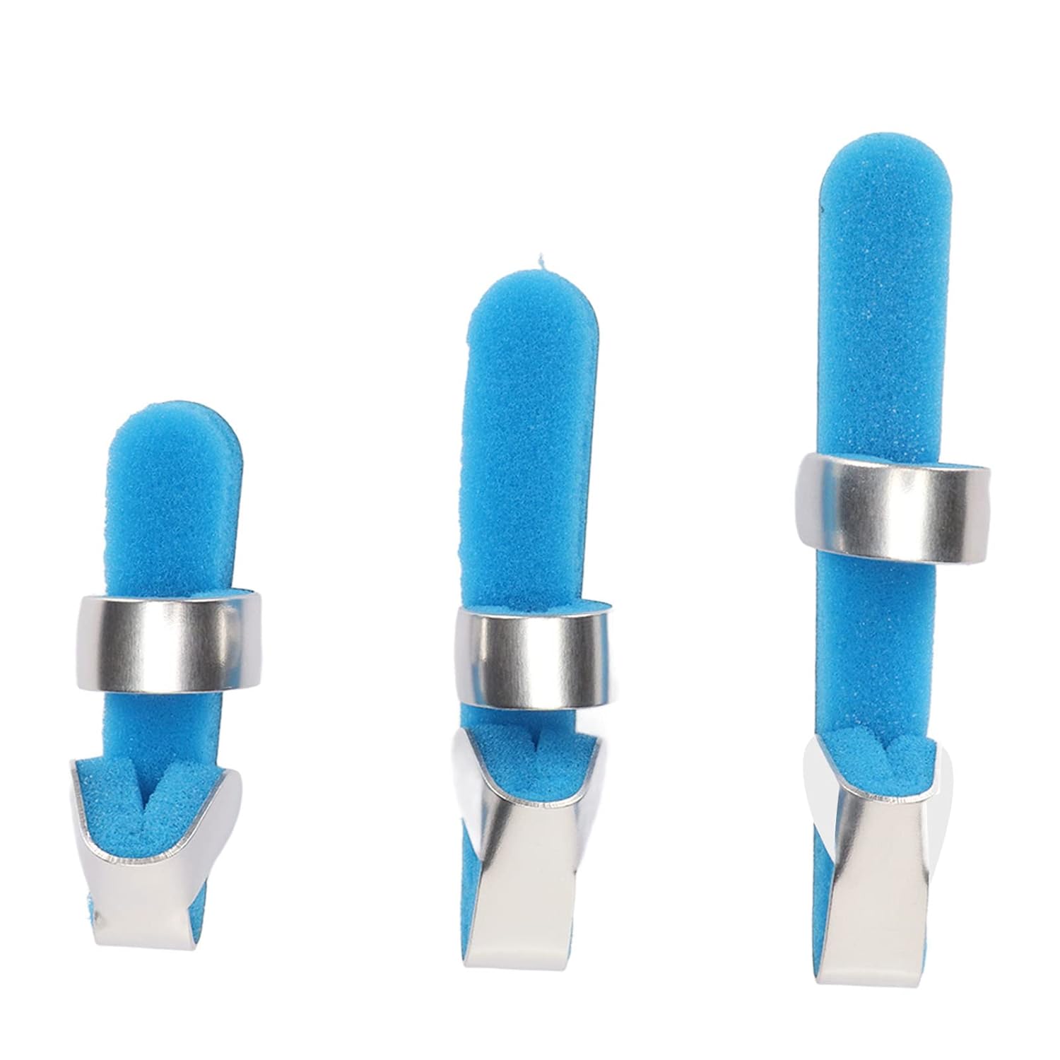 

3 шт. Напальчник, шина для пальца, поддержка пальца, стабилизатор пальца для сломанных пальцев, выпрямление, артрит, иммобилизация сустава