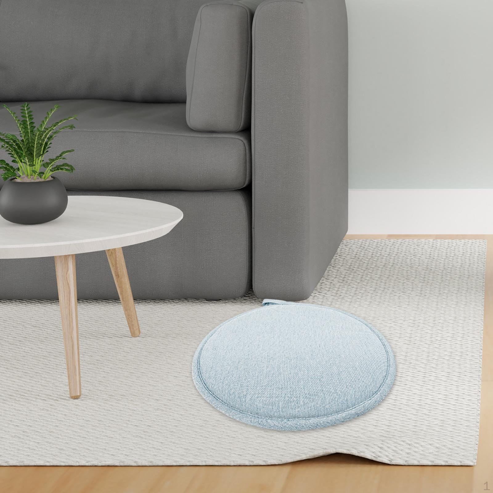 

Подушка для стула, подушка, табурет для медитации, сиденье для офисного дивана, в помещении и на открытом воздухе светло-синий