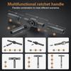 Multi-Function Ratchet Screwdriver Bit Set, Compact 1/4" Drive Ratchet Tool Kit, Professional Repair Tool Set for Phone, PC