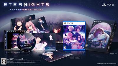 Deluxe Edition PS5 Original Soundtrack Set of 5 Clear Cards Included Eternights - [Permanent Bonus] CD,