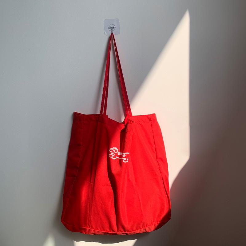 Schultertasche aus Kord-Canvas mit Leopardenmuster - Koreanischer Stil, Neues Sommer-College-Design