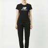 NeW Balance W SporTs EssenTial Jersey T shirT Logo