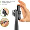 Can Opener Handheld, No Sharp Edges With Soft Grips, Food Grade Stainless Steel Cutting Can Opener for Kitchen & Restaurant