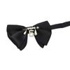 Men'S Horn Bow Tie With Elegant Texture Wedding Groom Horn Wide Shape Bow