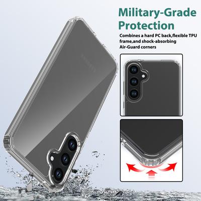 Nárazuvzdorný akrylátový průhledný pevný kryt pro Samsung Galaxy A55 A54 A15 A35 A34 A04E A04S A22 A32 4G pevný zadní kryt telefonu proti poškrábání