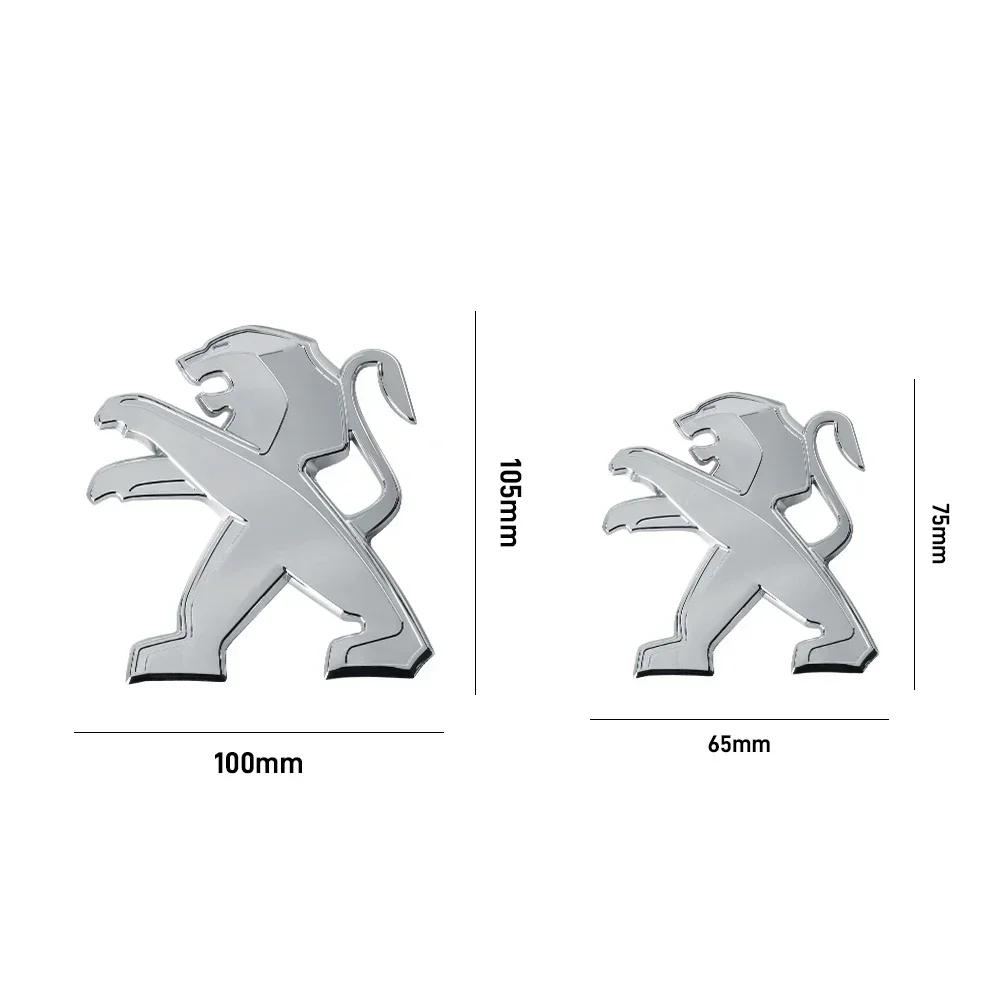 Samolepka na auto 2025 Horký znak na přední mřížku auta Zadní víko kufru Dekorativní samolepka pro Peugeot 206 207 208 306 308 406 407 408 107