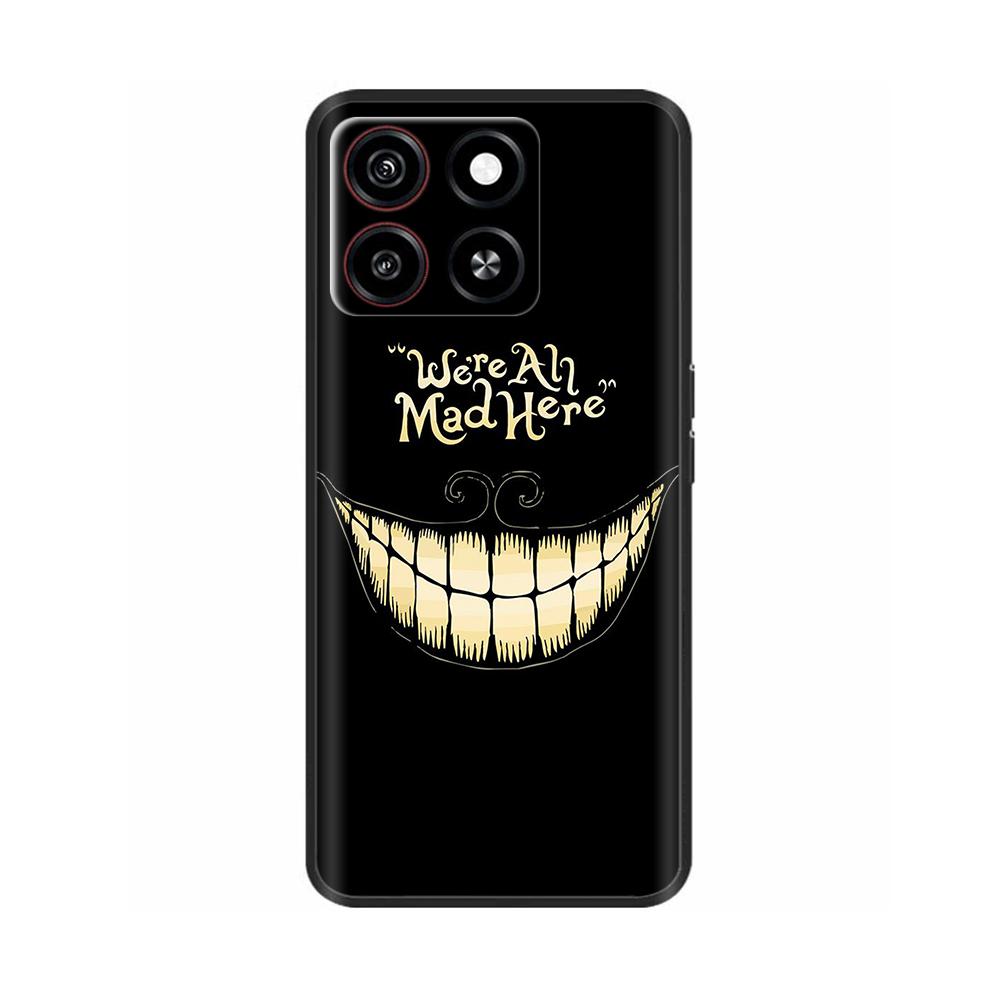 For ZTE Blade A35 Case For ZTE Blade A55 Cover Fashion Flower Slim Soft Silicone Phone Cases for ZTE A35 A 35 Fundas TPU Coque