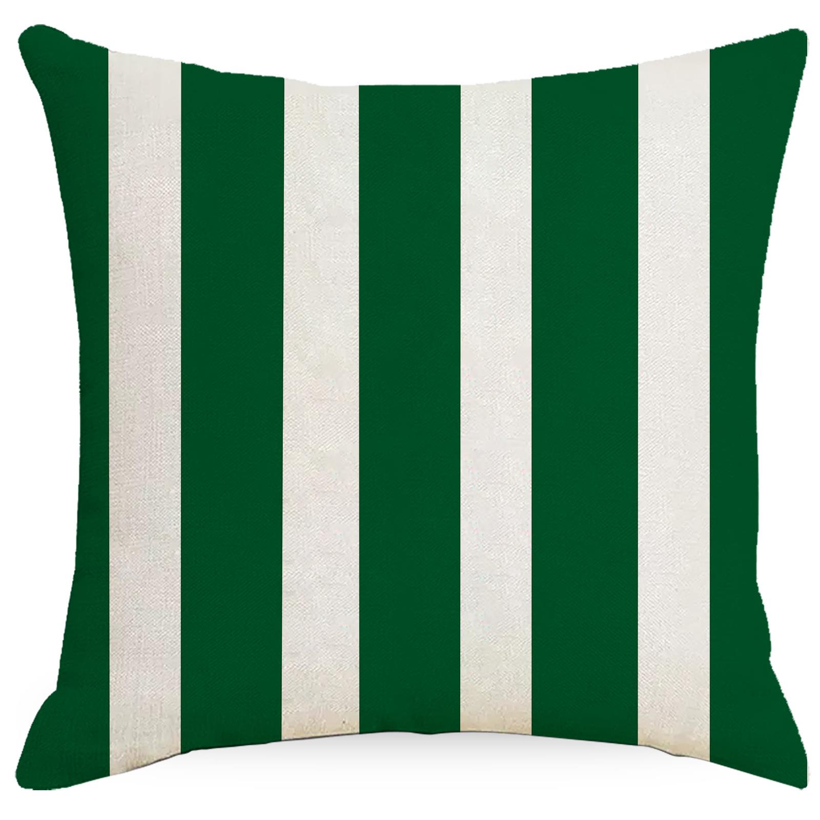 

улица. Наволочка на День святого Патрика в полоску, домашняя наволочка, чехол на подушку для гостиной, дивана, спальни 45 * 45Cm