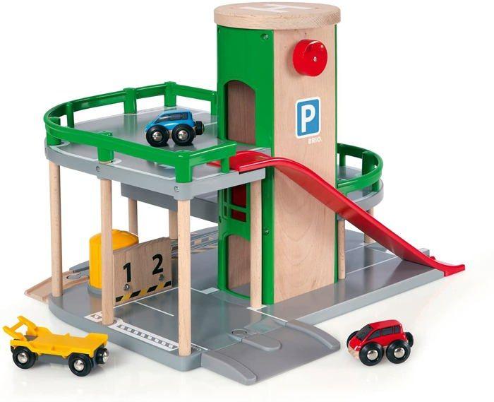 Garage Rail / Route BRIO World - Ravensburger - 3 Levels - Mixed from 3 Years