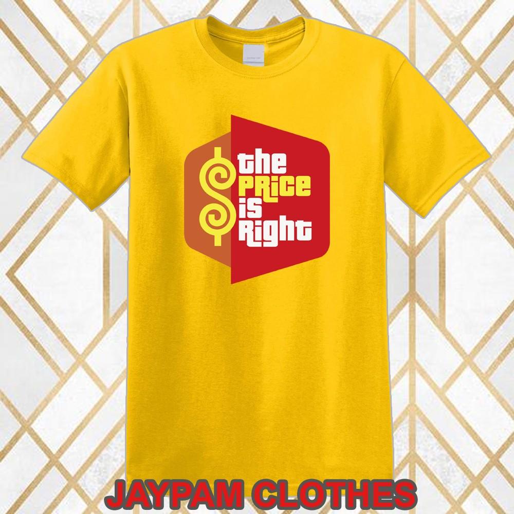 The Price is Right TV Show Men s Yellow Size S 5XL S
