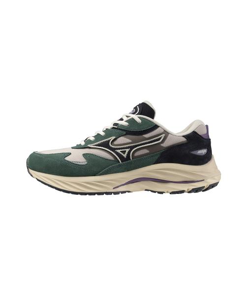 [Mizuno] Wave Rider Beta - Серебряное Облако:Вулкан:Бистро-зеленый D1GA330918 255