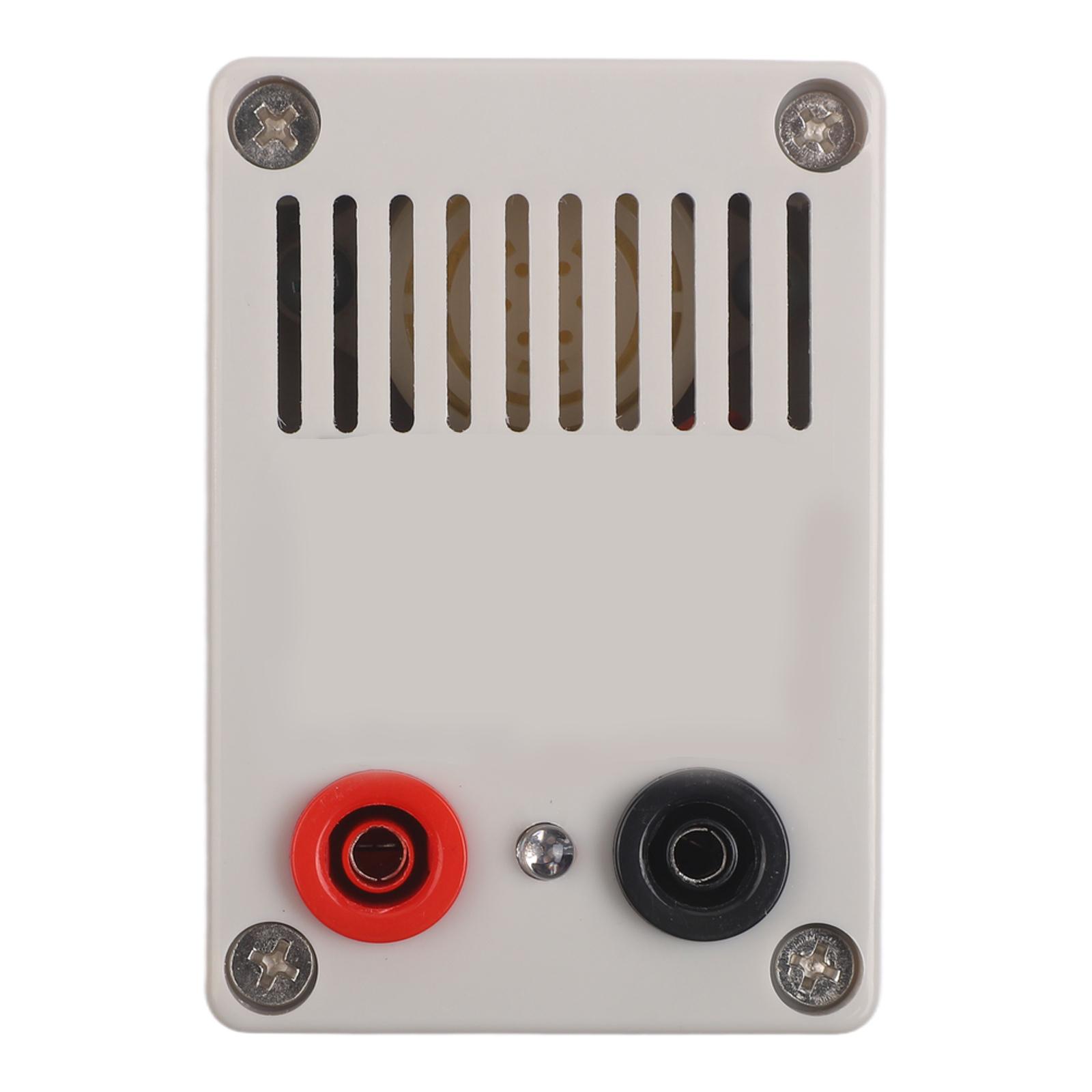 Audible Visual Alarm Tester Alarm System Kit Audible Visual Alarm White Continuity Tester Battery Cover Replaceable