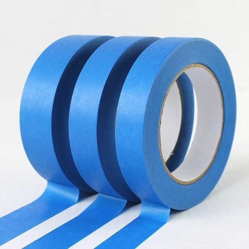 Blue Masking Paper Is High Temperature Resistant and Does Not Residue Glue and Hand-Torn Washi Paper Is Drawn by Art StudentsPinstriping Tape 3