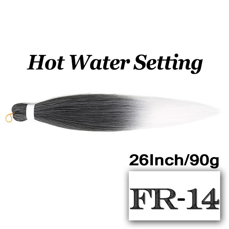 Braiding Hair Pre-stretched 26 Inch Hair Extensions for Afro Crochet Braids Synthetic Hair DIY Purple Pink Peach Red Jumbo Braid