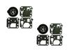 Carburetor Gasket and Diaphragm Kit Replace TK7 Suitable for Kawasaki