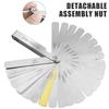 Feeler Gauge Set Stainless Steel Double Marked for Precise Measurement In Multiple Fields Engineering and Vehicle Repair