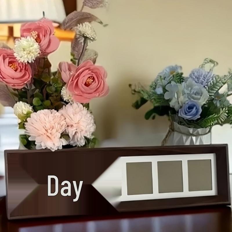 Luxury Multi-Photo Frame: Six-Image Vertical & Horizontal Display for Table Décor
