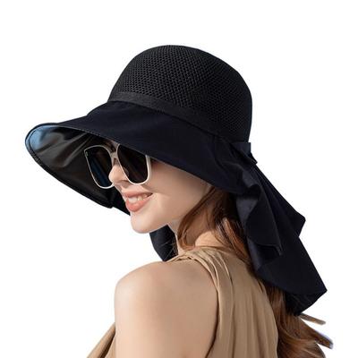 Sun UV Protection Shade Wide Brim Chin UV Mountain Ponytail Safari 8210 [LeafIn] Women's Hat, Hat, Hat, Hat, Hat, Strap, Protection, Mesh, Breathable,