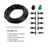 10M/32.8FT DIY Misting Irrigation Kit with Hose Nozzles Quick Connectors Self-Watering System