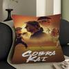 Action Tv C-Cobra K-Kai Cushion Cover Car Throw Pillow Case For Sofa Car Christmas Gift 40X40Cm 45X45Cm