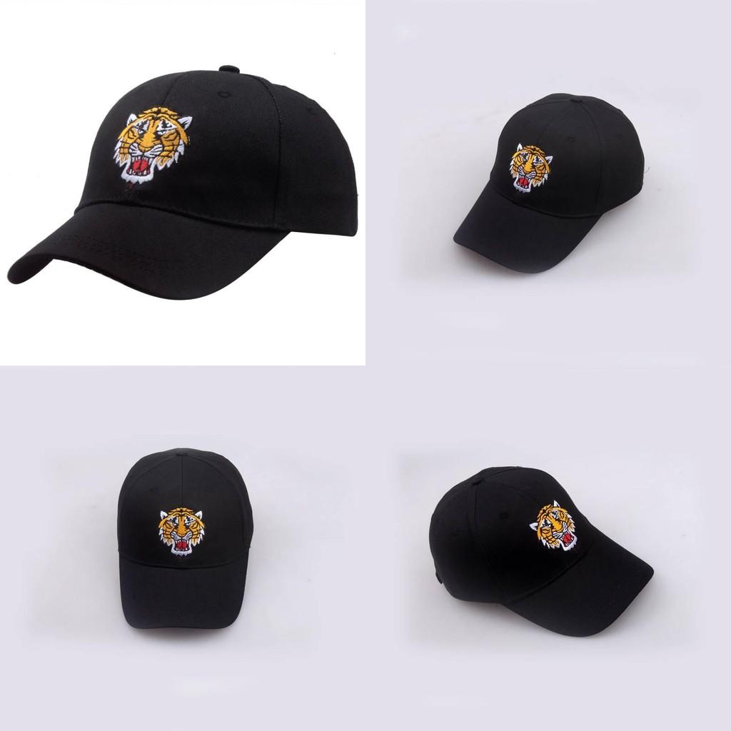 Baseball Tiger Embroidered Caps Men Women Unisex Streetwear Skateboard Hats