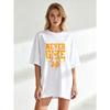 Black Oversized T Shirt Never Give Up Fitness Woman Lifting Barbell Graphic Print Motivational Quote Gym Workout Sport Casual Wear
