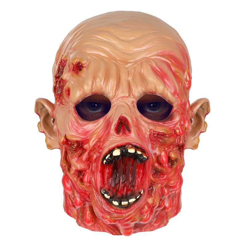 Scary Halloween Latex Mask Terrifying Zombie Costume Decoration