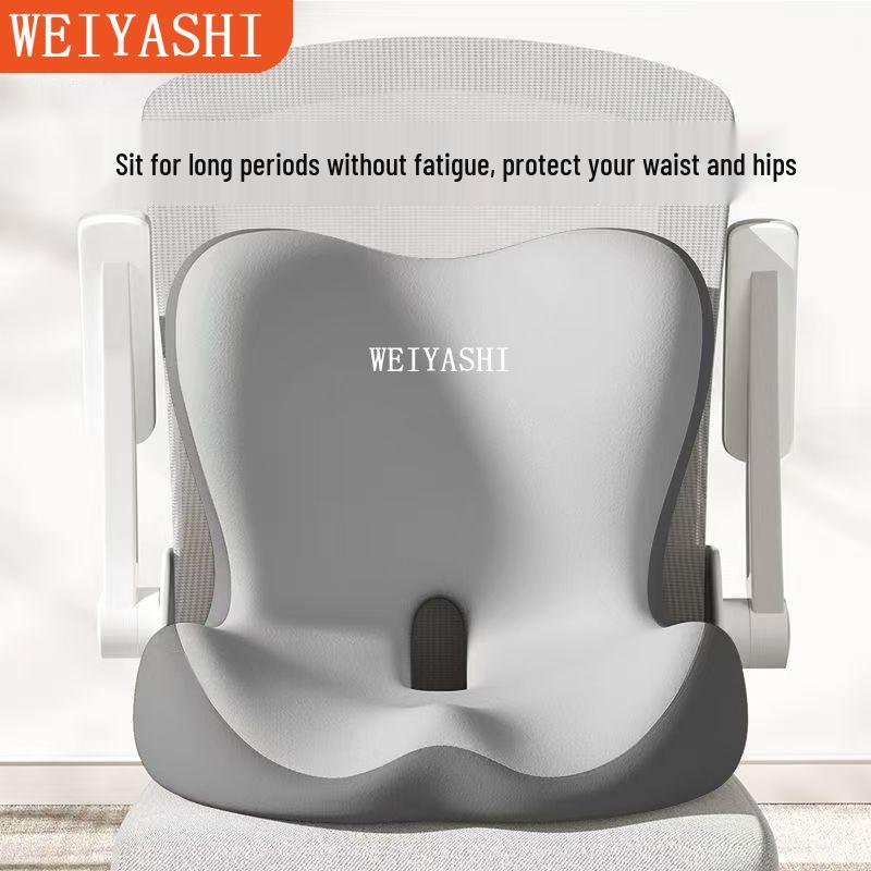 Эргономичная подушка-поддержка поясницы для офисных кресел - Дышащая со встроенной поддержкой талии и спины 41cm x 42cm x 36cm 2470₽