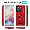For Motorola Edge (2025) 5G Case PC + TPU Phone Cover with Kickstand