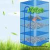 Foldable Sun-Dried Fish Net Enclosure: Five-Layer Thick Anti-Fly Drying Bag for Dried Goods