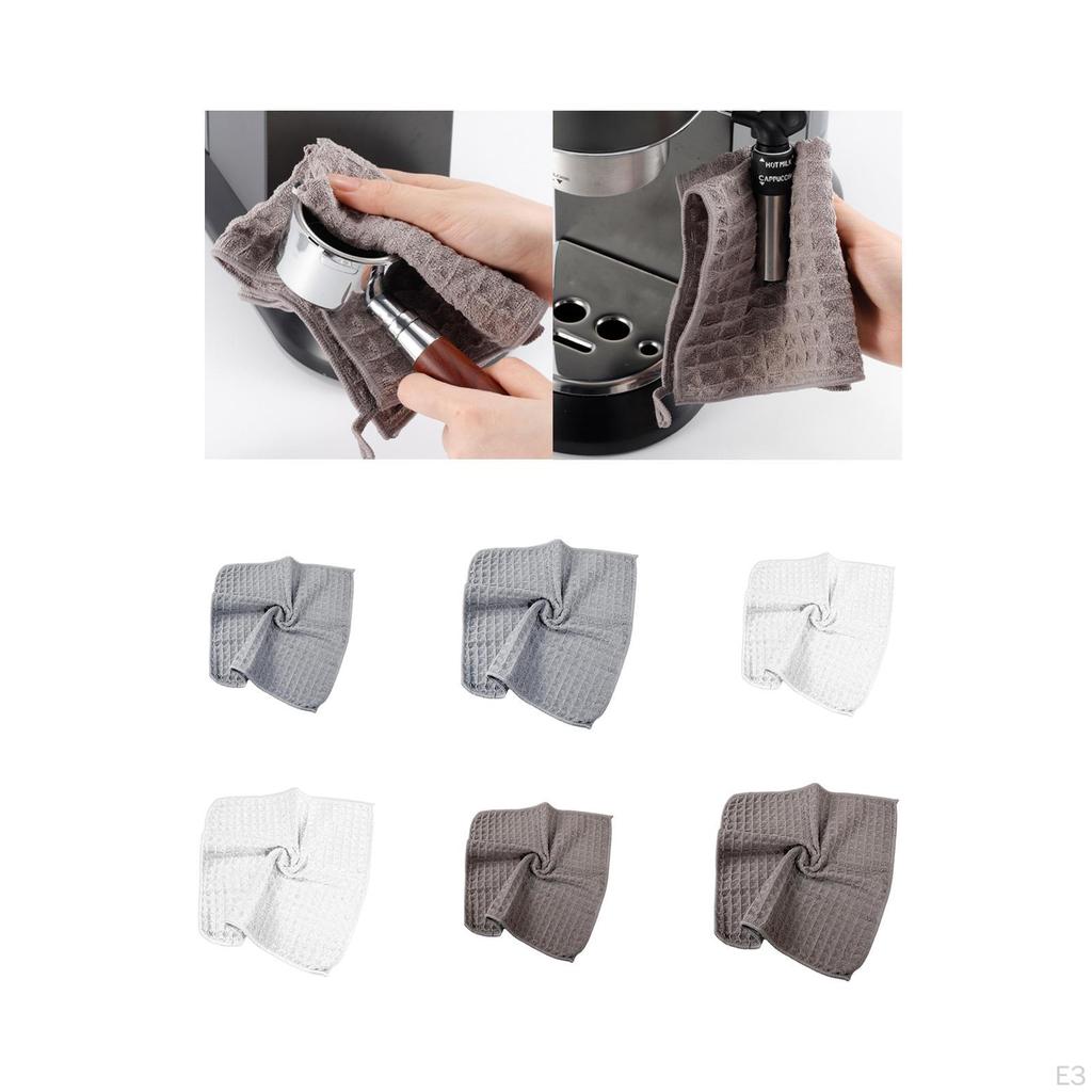 Mikrofiber Rengöringsduk Bilvätt Tvättbar, Fyrkantig, Mjuk Disktrasa Diskduk