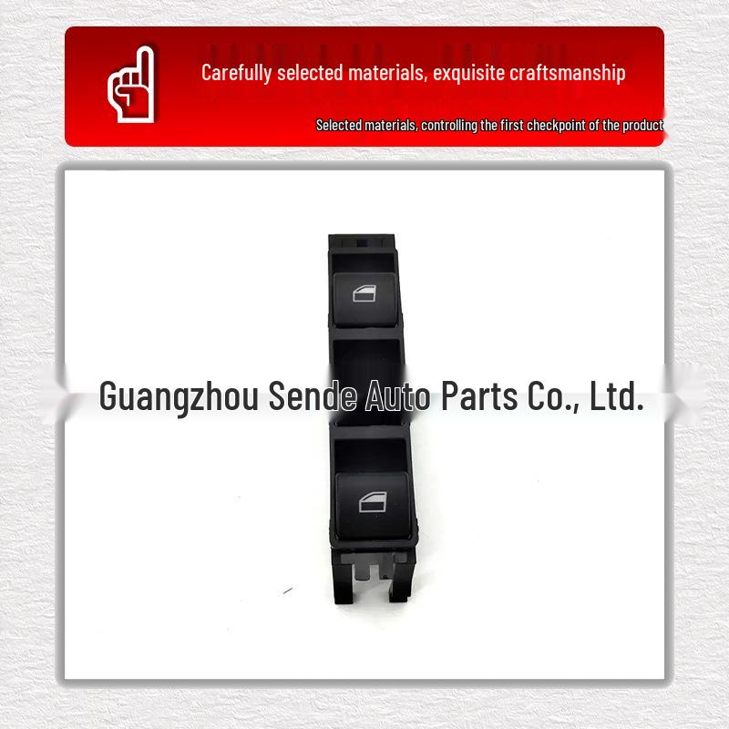 Part 61316902183 fits the master switch for the power window regulator on BMW 325Ci models from 2001 to 2006. Standard