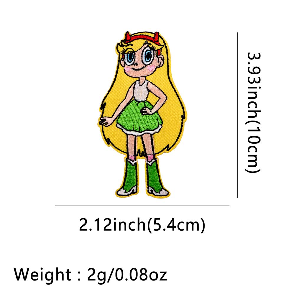 Cute Stitch Patches On Clothes Cartoon Black Cat Embroidered Patches Dogs Badges Iron On Patch DIY Clothing Accessories