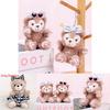 Cute Shelliemay Sitting Position Sunglasses Plush Toy Doll Pendant Keychain For Bag Decoration And Collectors Gift