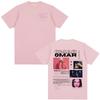 Omar Courtz Primera Musa Album Tour Merch T Shirt Unisex Women Clothing Hip Hop Fashion Tshirt Casual Cotton Short Sleeve Tshirts
