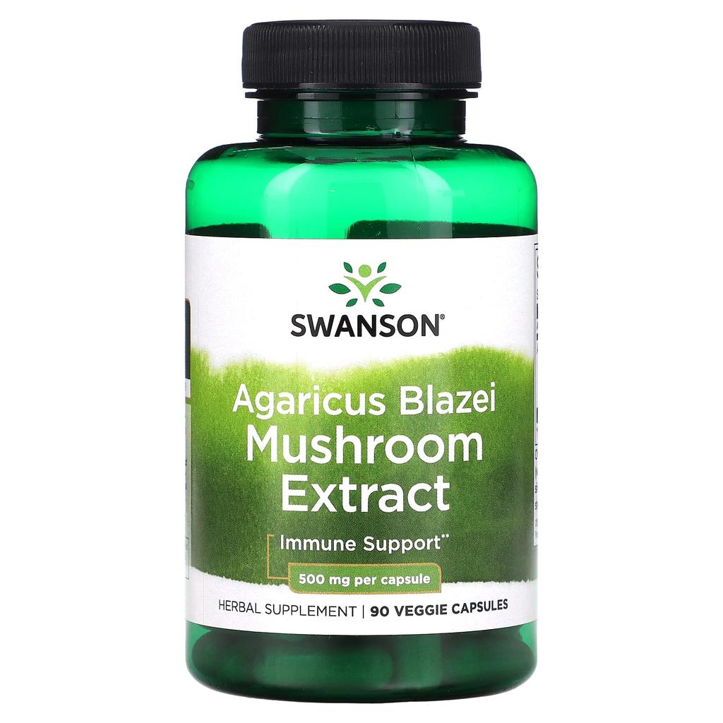Agaricus Mushroom Extract, 500Mg, 90 Veggie Caps