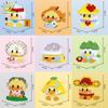 Mini Cute Duck Cosplay Dress Animal Micro Building Block 3D Diamond Model Brick DIY City Construction Toys for Children