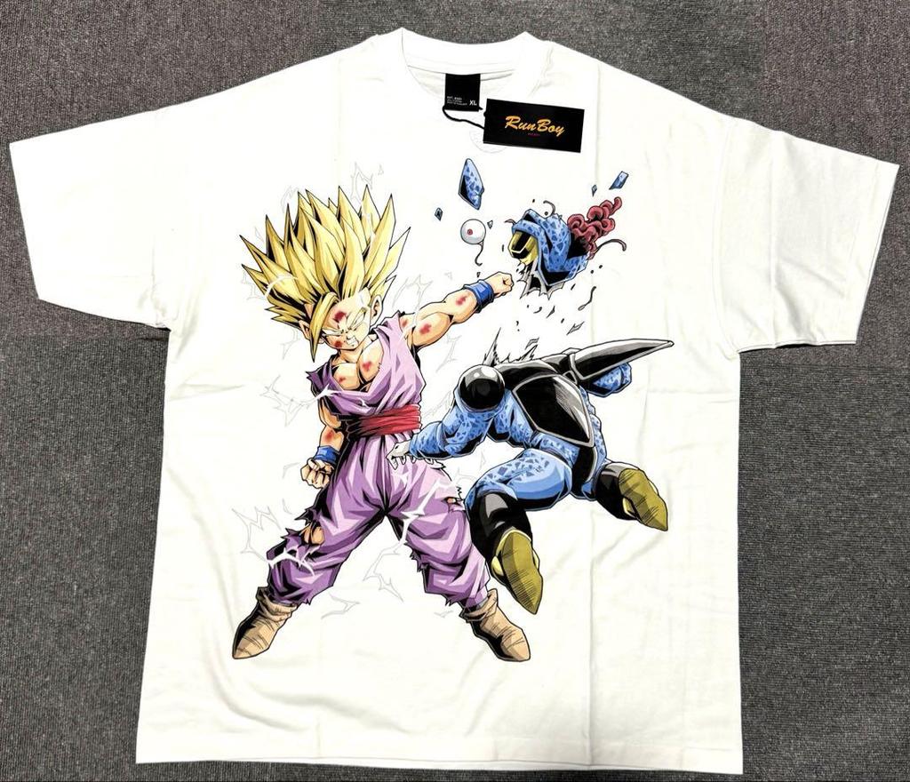 [USED] Dragon Ball Anime T-shirt by Akira Toriyama, Son Goku, XL size