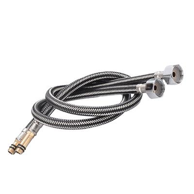 Flexible Long Hose Gasket Plumbing Pipes Tube Lightweight Splashproof Bathroom Attachment