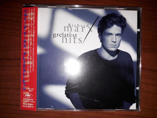 CD RICHARD MARX Greatest Hits TOCP50140 Capitol Records 1997 Japan ObiRock Used