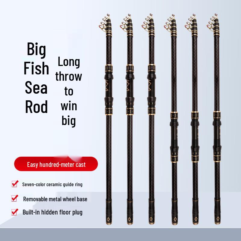Brangdy Carbon Fiber Long-Throw Sea Fishing Rod