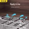 Chuidayihuang Stainless Steel Under-Cabinet Kitchen Organizer