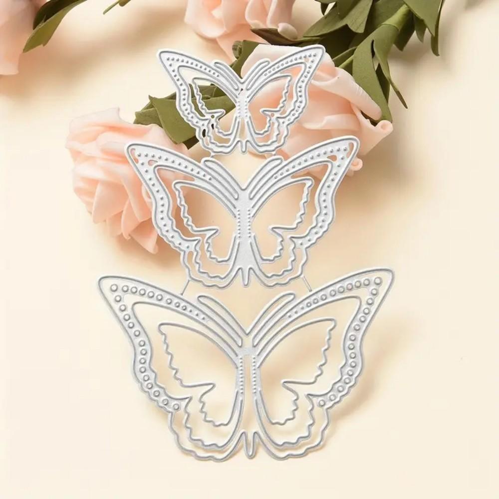 Butterfly Metal Dies for DIY Scrapbooking Cutting Templates for Cardmaking, Paper Art Craft Supplies