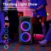 Tronsmart Halo 300 Portable Party Speaker 240W Power 20H Playtime Mic Guitar Input IPX4 Splashproof Custom Lights