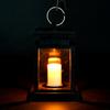 Solar Power Outdoor Garden Led Candle Light Wall Lantern Fence Lawn Lamp